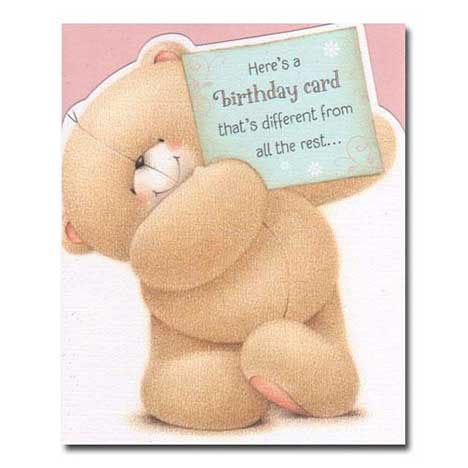 Birthday Sign Forever Friends Card